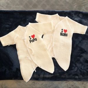 Two bathrobes brought from Japan